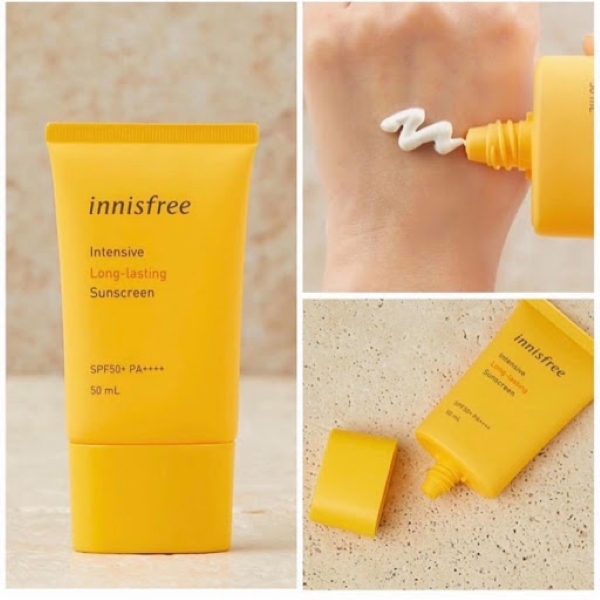 Kem Chống Nắng Lâu Trôi Innisfree Intensive Long-Lasting Sunscreen SPF50+/PA+++ 50ml