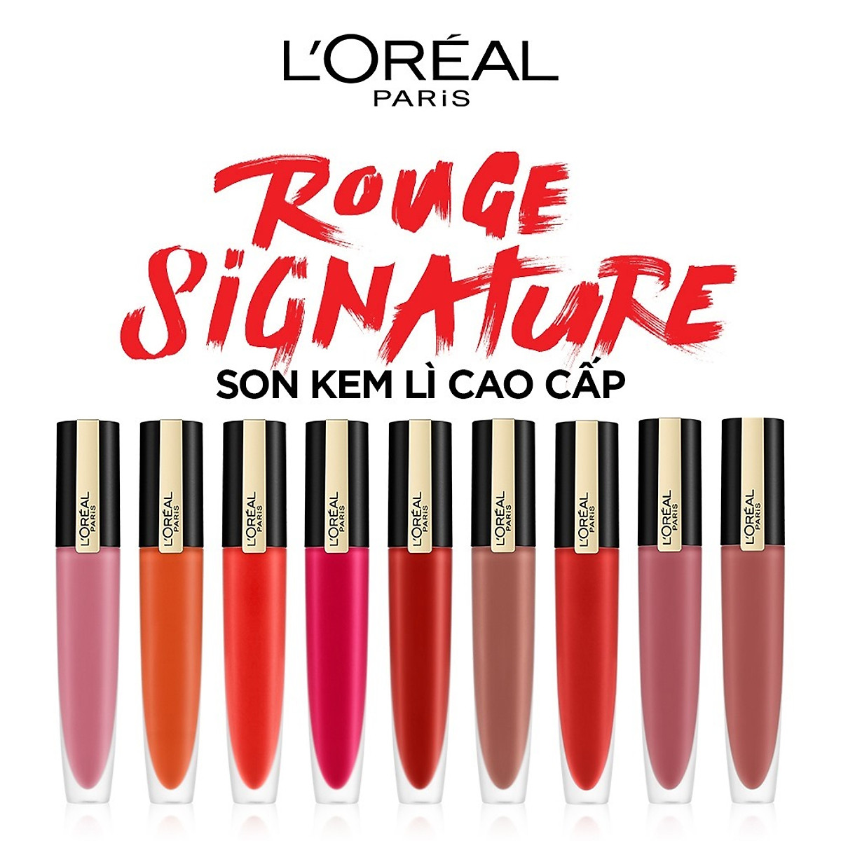 Son mịn lì cao cấp L'Oréal Paris Chiffon Signature 7ml 1