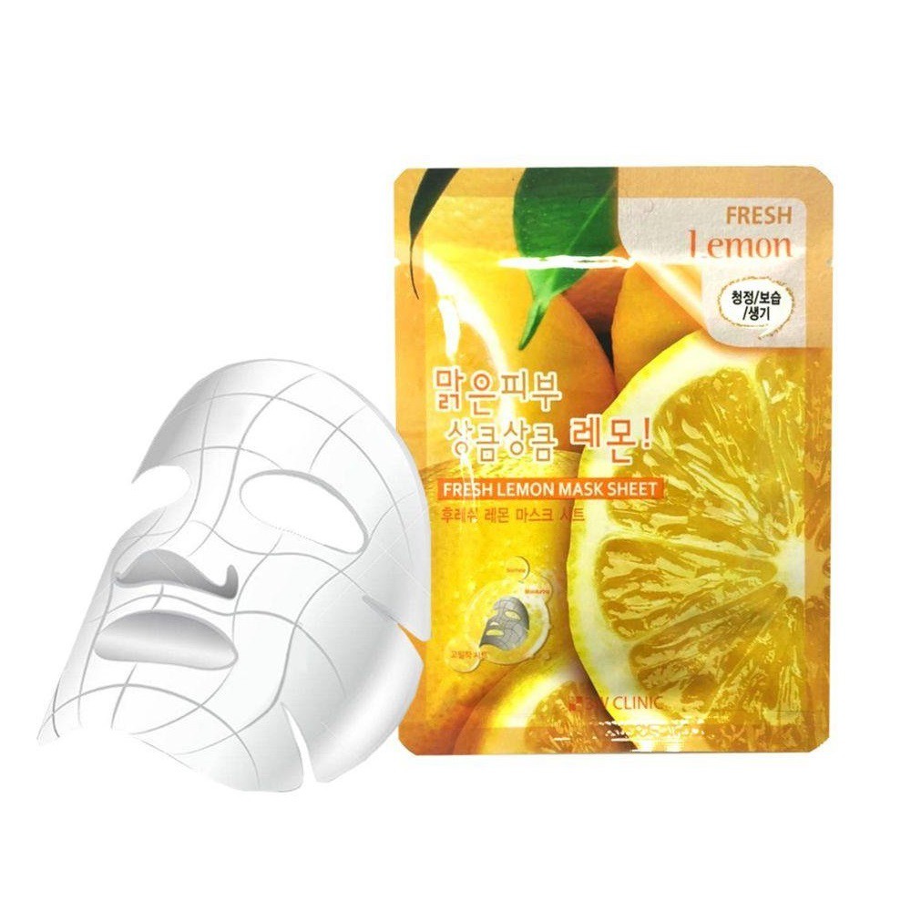 Mặt Nạ 3W Clinic Lemon Fresh Mask Sheet