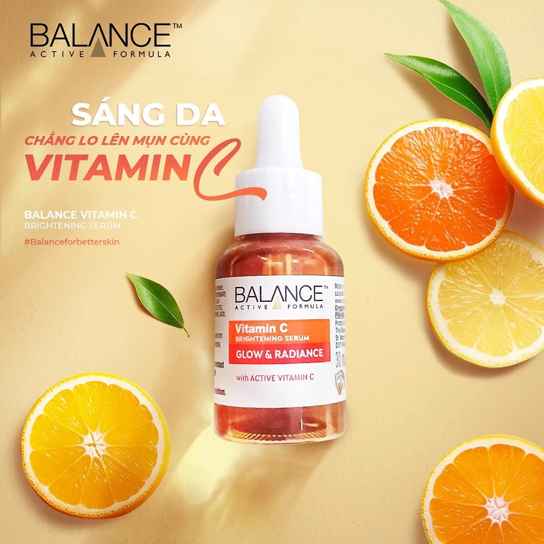 Serum Dưỡng Trắng Da Balance Active Formula Vitamin C Brightening