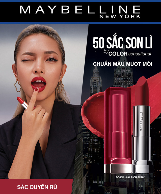 Son Lì Mịn Môi Maybelline New York Color Sensational Creamy 