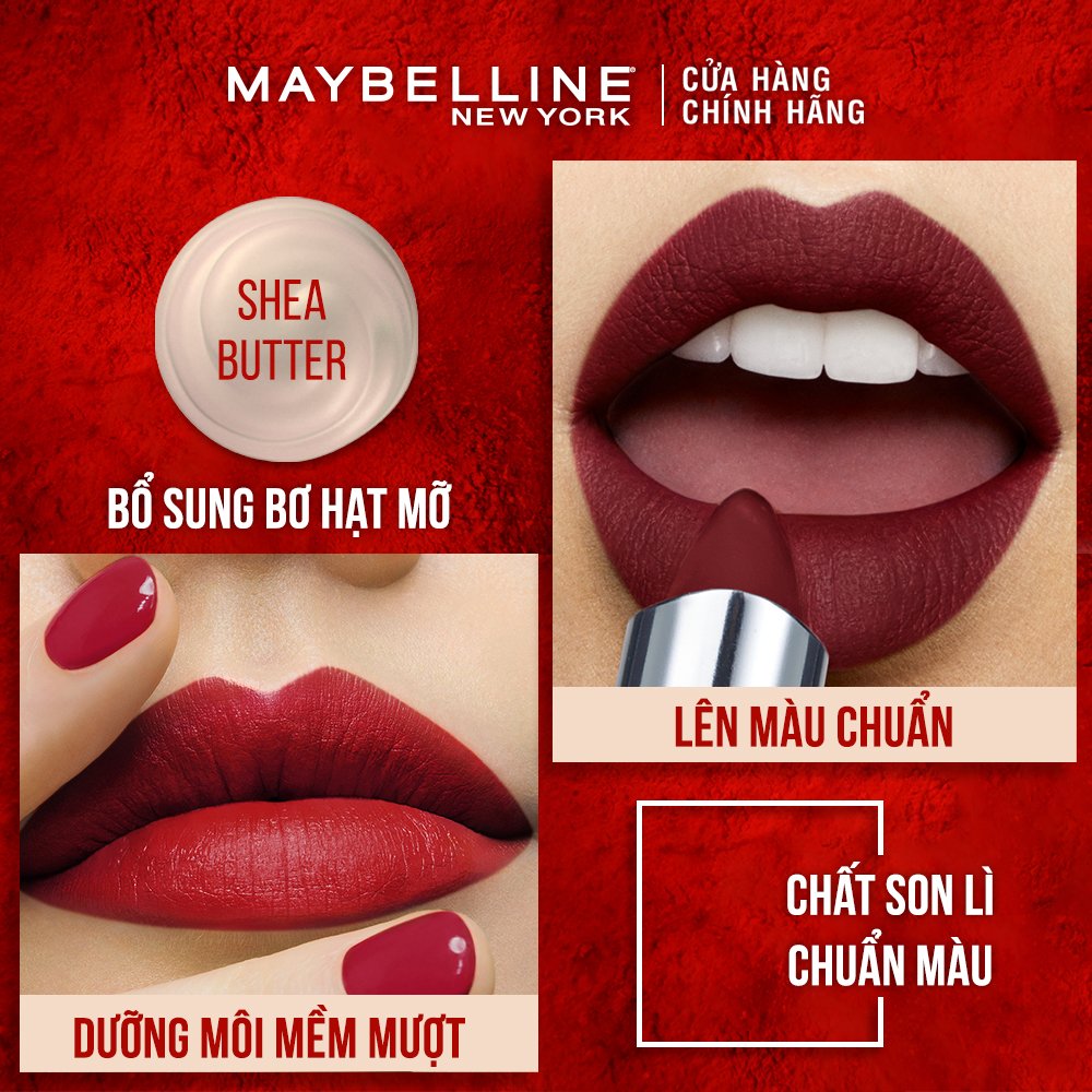 Son Lì Mịn Môi Maybelline New York Color Sensational Creamy 