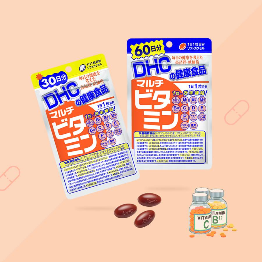 Viên Uống Vitamin Tổng hợp DHC Multi Vitamin Nhật Bản