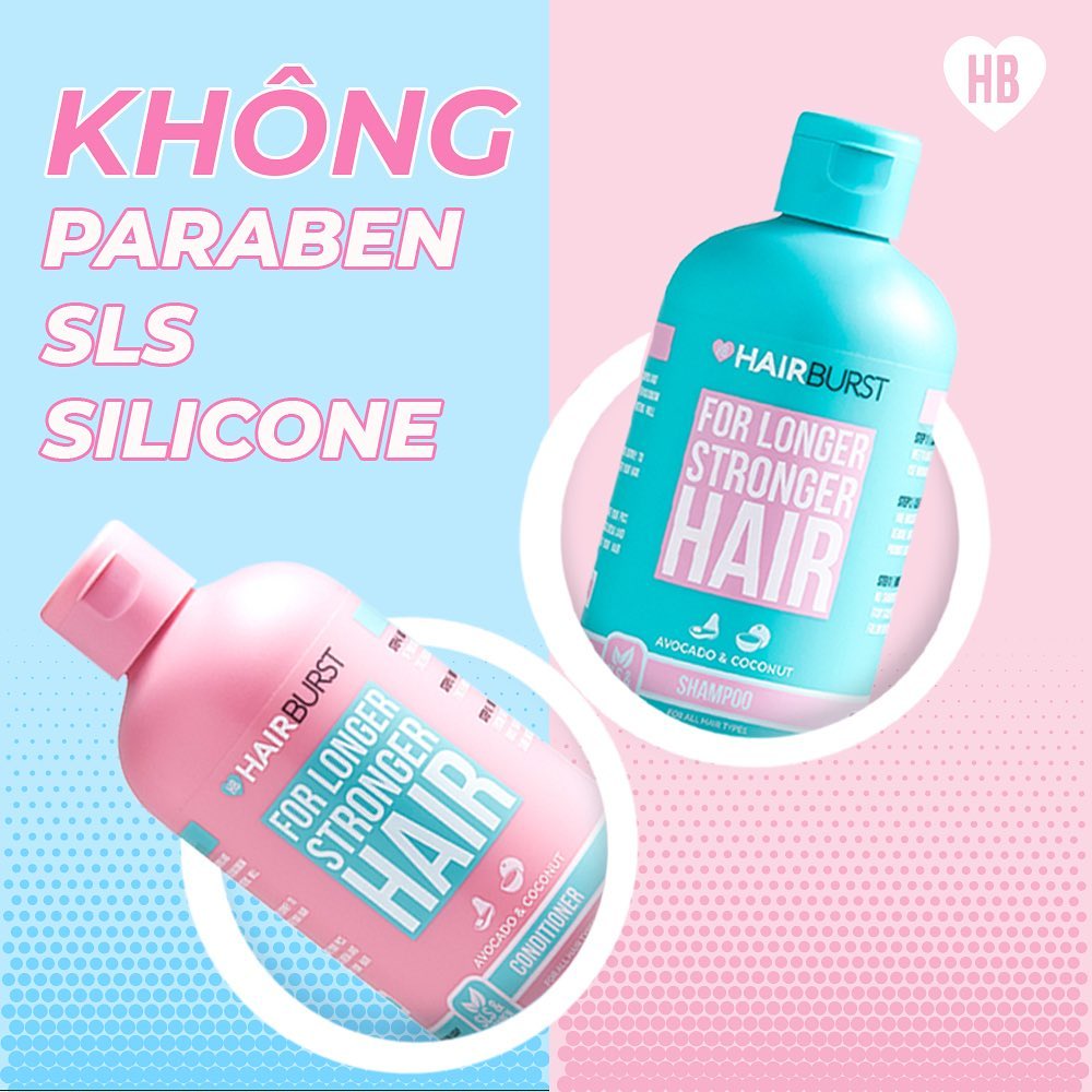 Bộ Gội Xả Hairburst Kích Thích Mọc Tóc 350ml