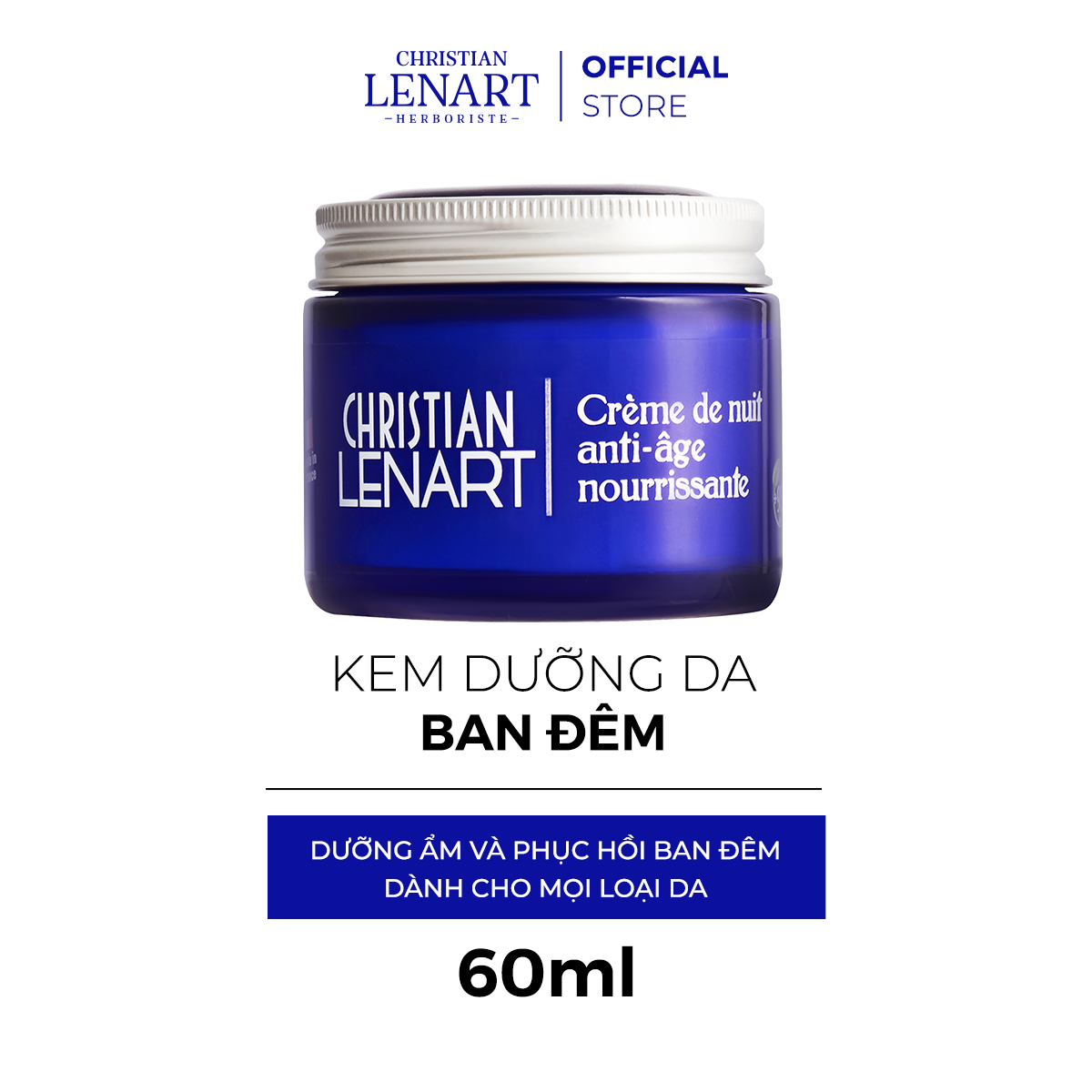 Kem Dưỡng Chống Lão Hóa Da Christian Lenart Creme De Jour Anti Age Lissante Đêm