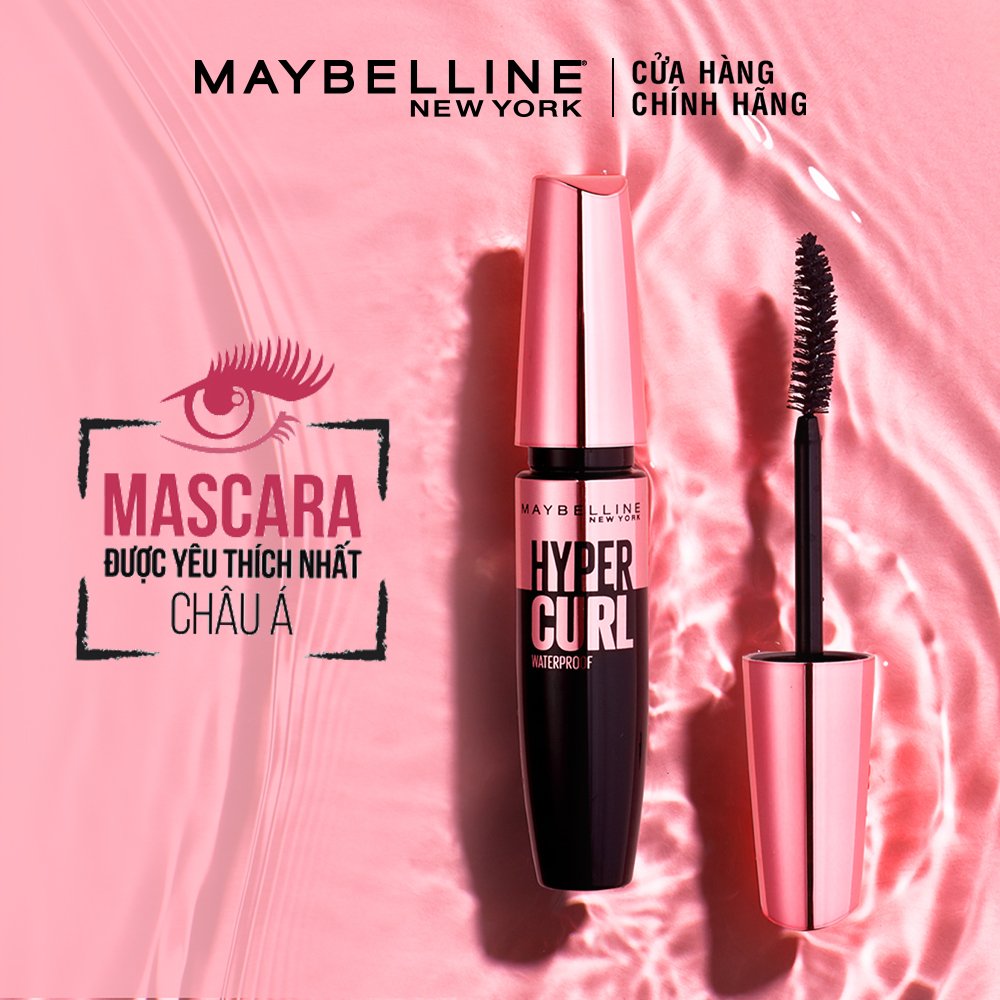 Mascara Dài và Cong Mi Maybelline Hyper Curl Waterproof 9.2ml