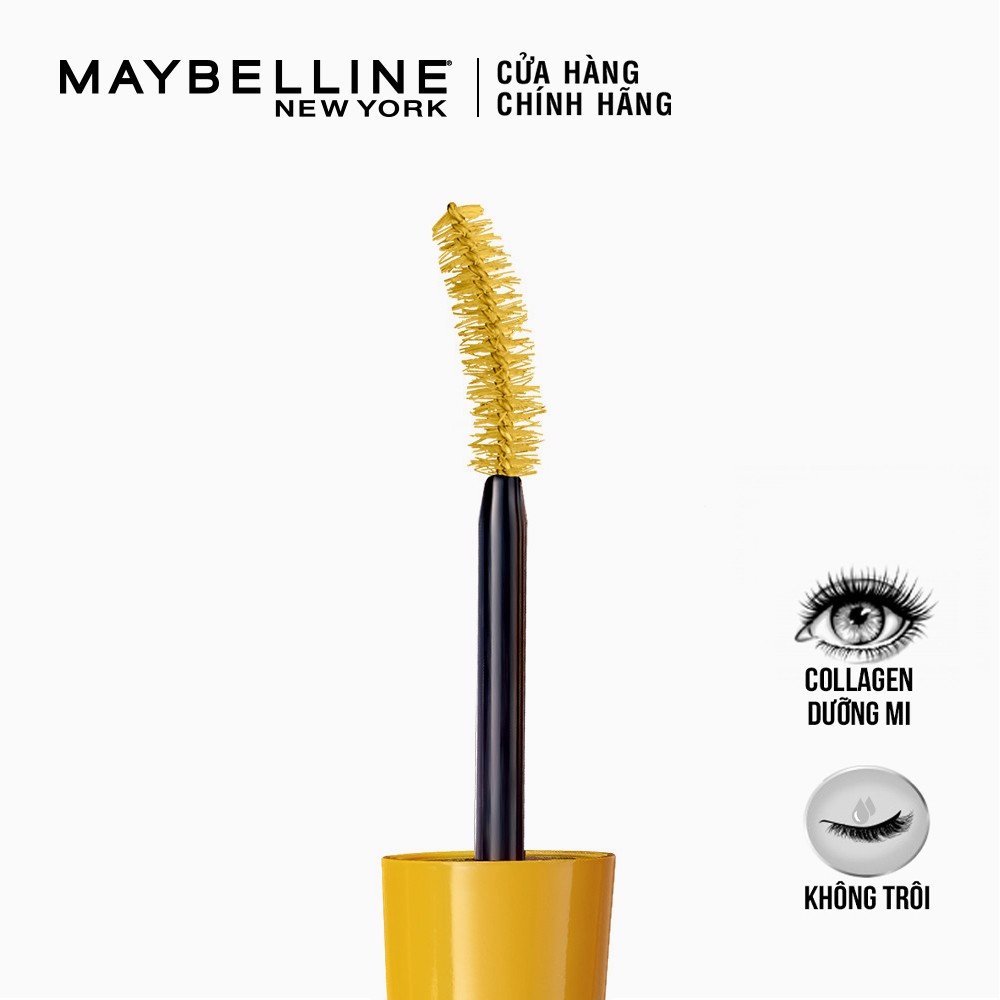 Mascara Dưỡng Mi Collagen Maybelline Colossal Không Lem 9.2ml