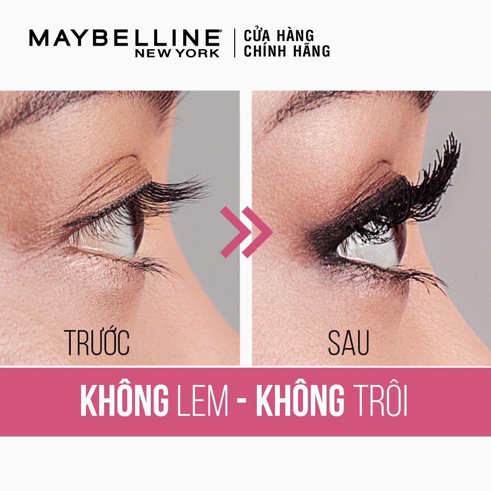 Mascara Dưỡng Mi Collagen Maybelline Colossal Không Lem 9.2ml