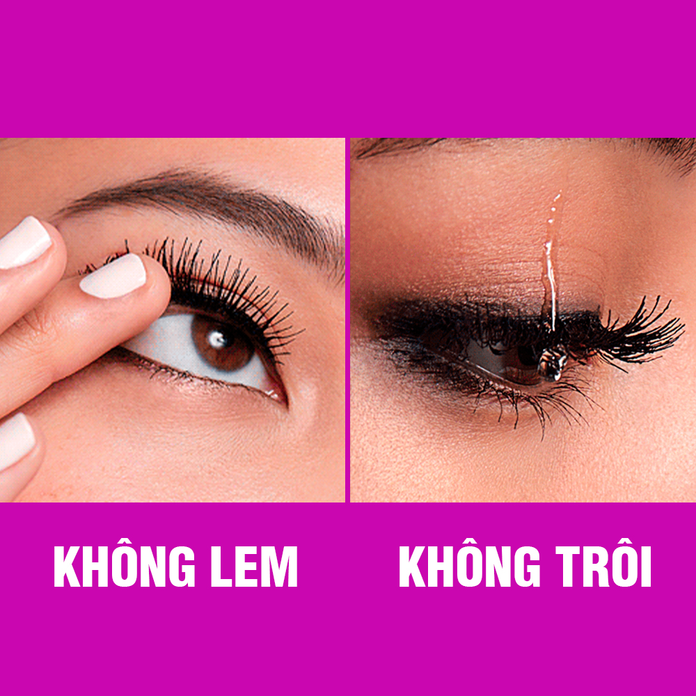 Mascara Uốn Mi, Nâng Mi và Làm Dày Mi Maybelline Falsies Lash Lift 8.6