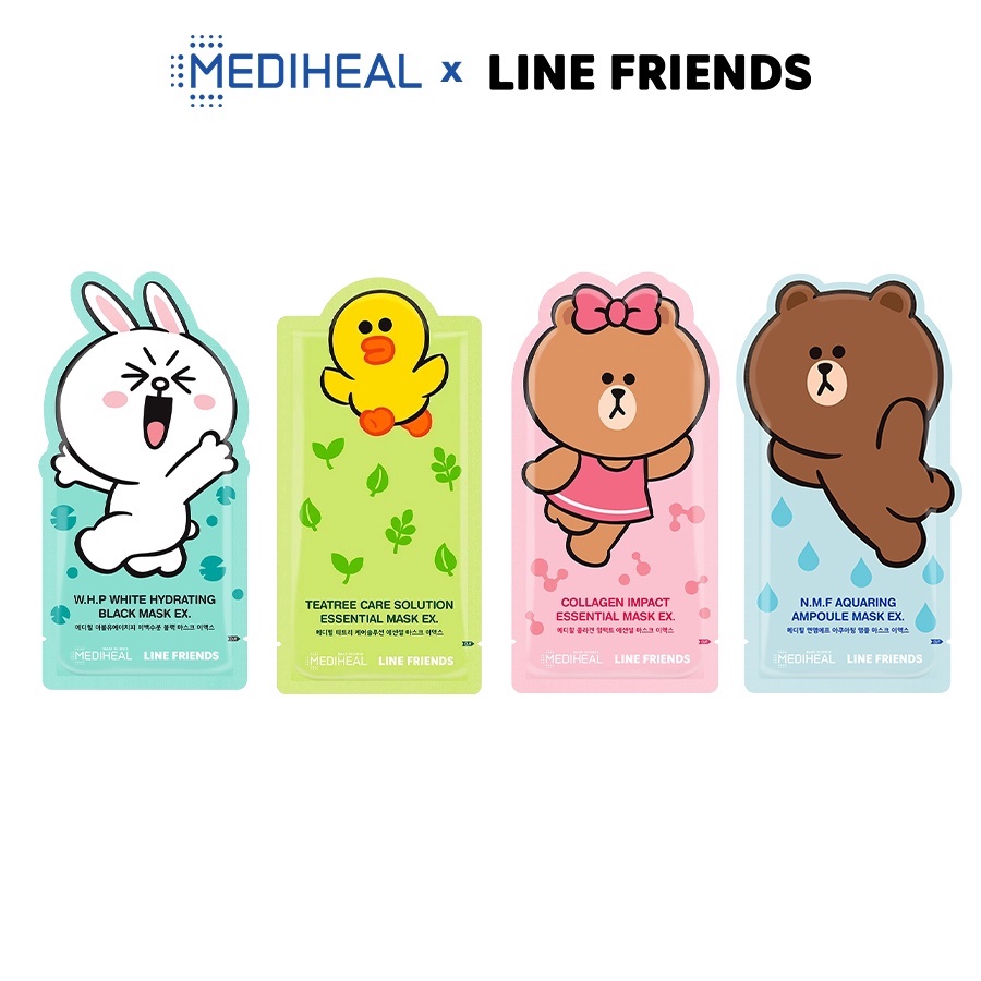 Mặt Nạ Mediheal Line Friends