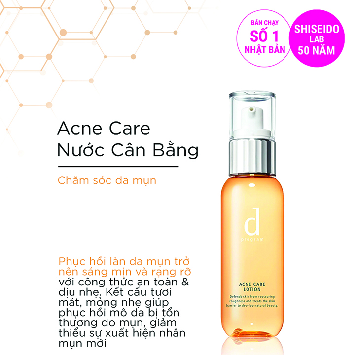 Nước Cân Bằng Cho Da Mụn D Program Acne Care Lotion 125ml