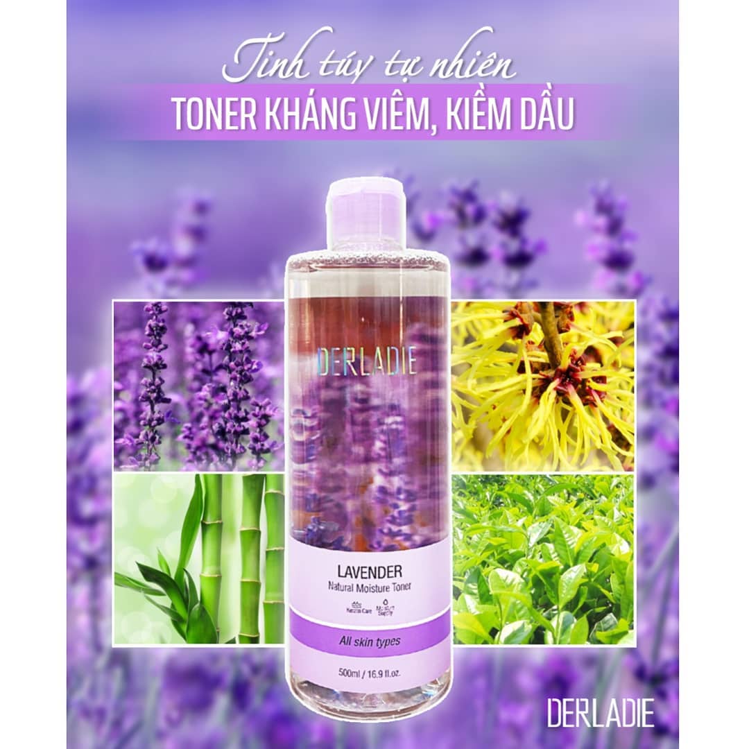 Nước Hoa Hồng Derladie Hoa Lavender