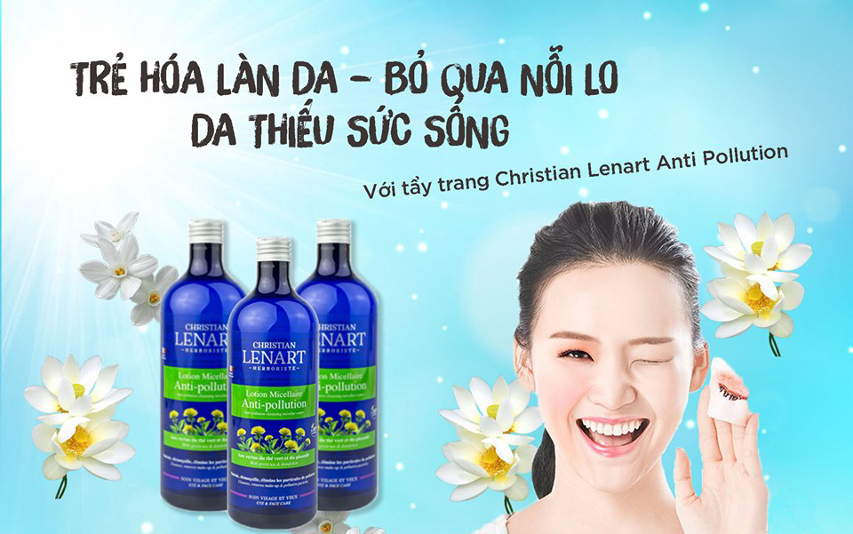 Nước Tẩy Trang Christian Lenart Anti-Pollution Cleansing Micellar Water 500ml