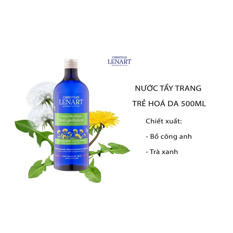 Nước Tẩy Trang Christian Lenart Anti-Pollution Cleansing Micellar Water 500ml