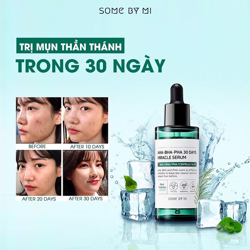 Serum Trị Mụn Some By Mi AHA-BHA-PHA 30 Days Miracle Serum 50ml