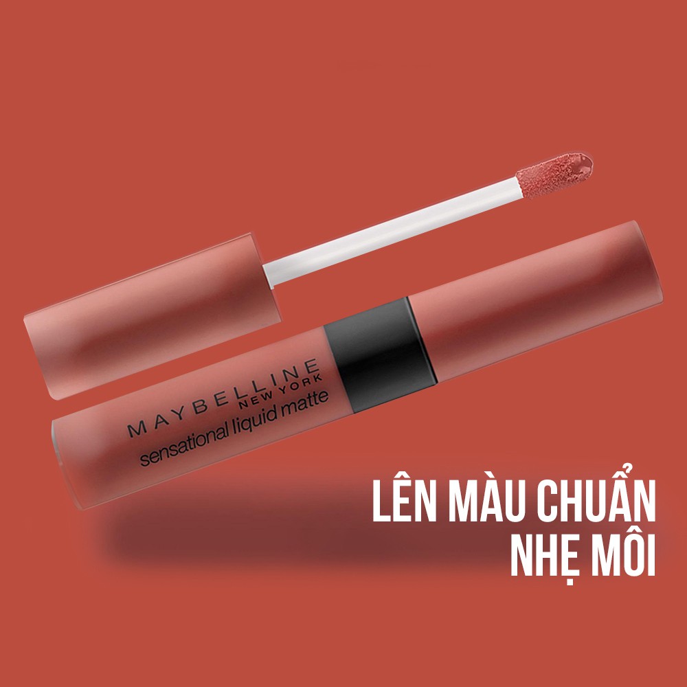 Son Kem Lì Phiên Bản Tông Đất Maybelline New York Sensational