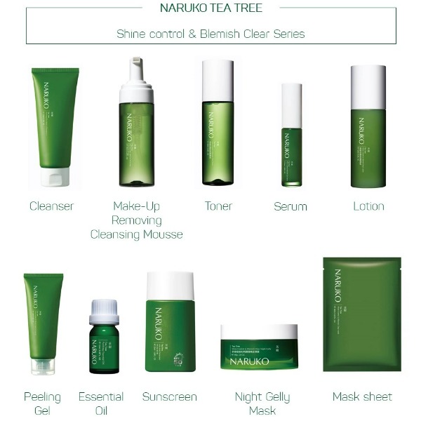 Toner tràm trà Naruko Tea Tree Shine Control And Blemish Clear Toner 150ml 4