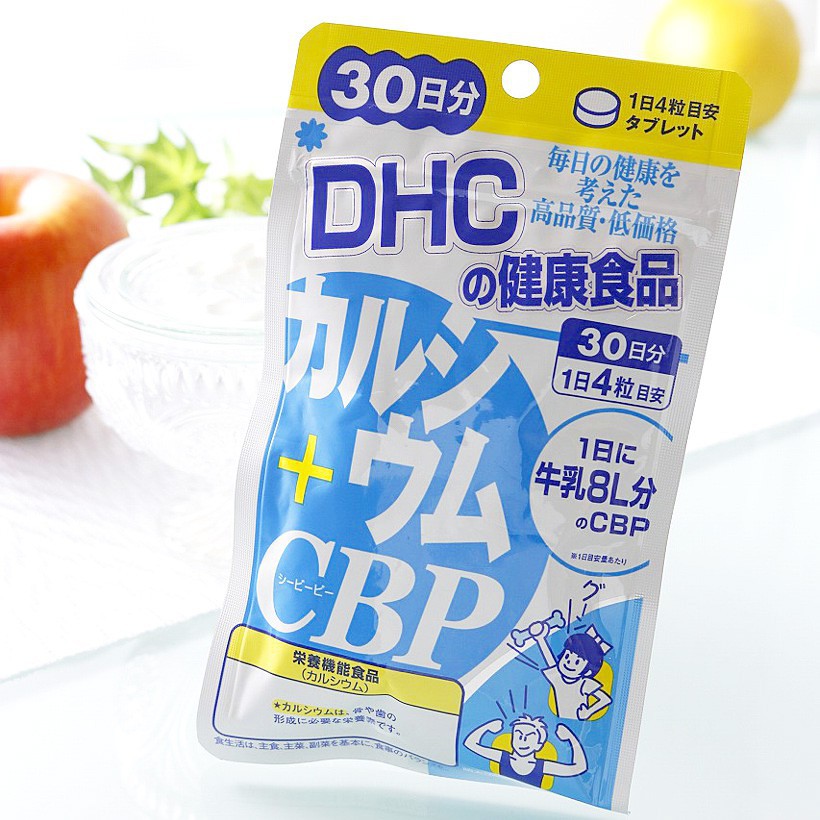 Viên Uống Canxi Bổ Sung Calcium + CBP DHC Nhật Bản