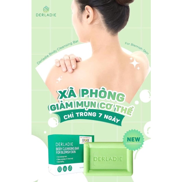 Xà Phòng Derladie Body Cleansing Bar For Blemish Skin 50g