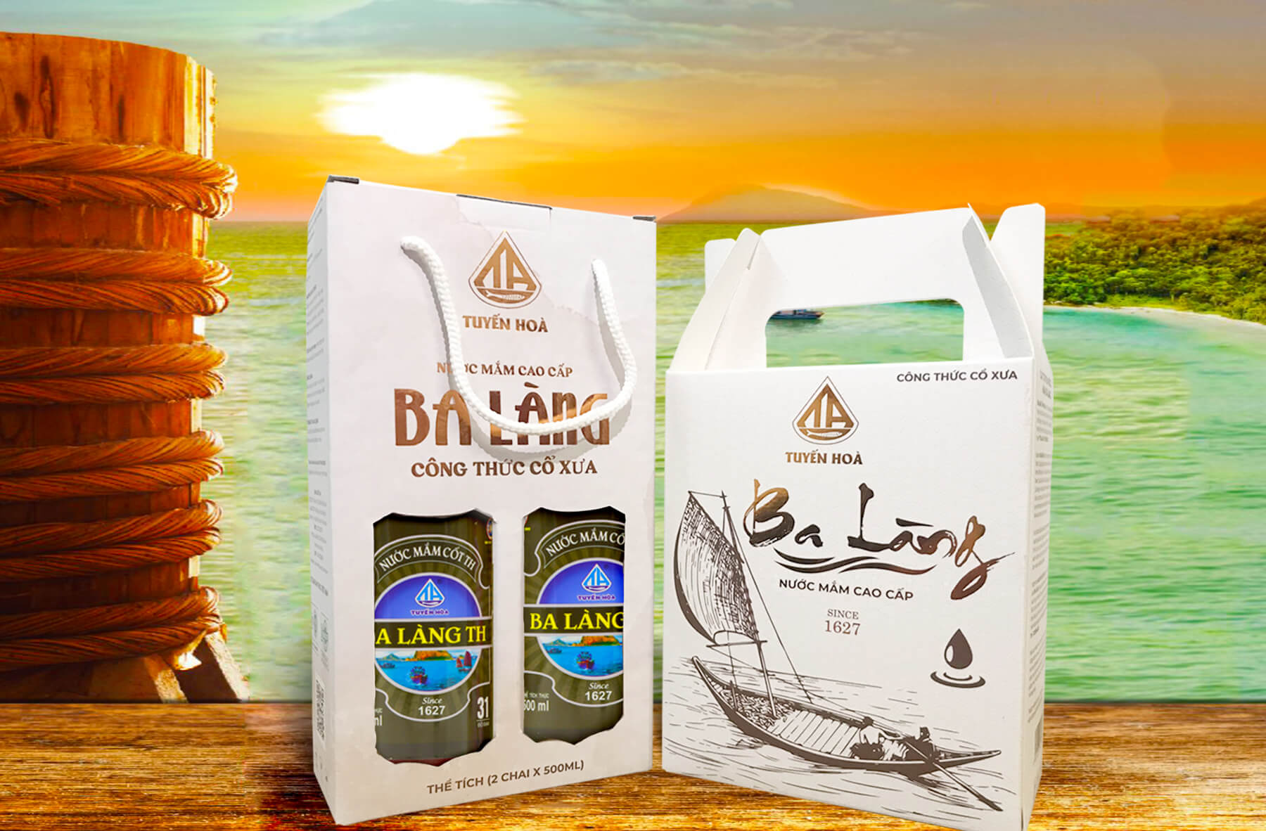 Bao bì hộp nước mắm bồi sóng