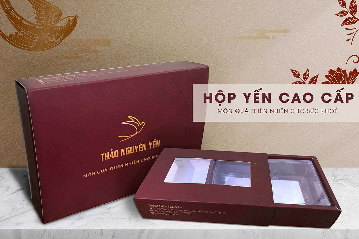 Mẫu hộp rút cao cấp