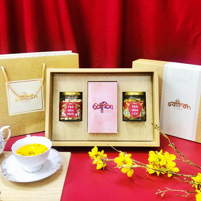 Hộp quà nhụy hoa nghệ tây Saffon
