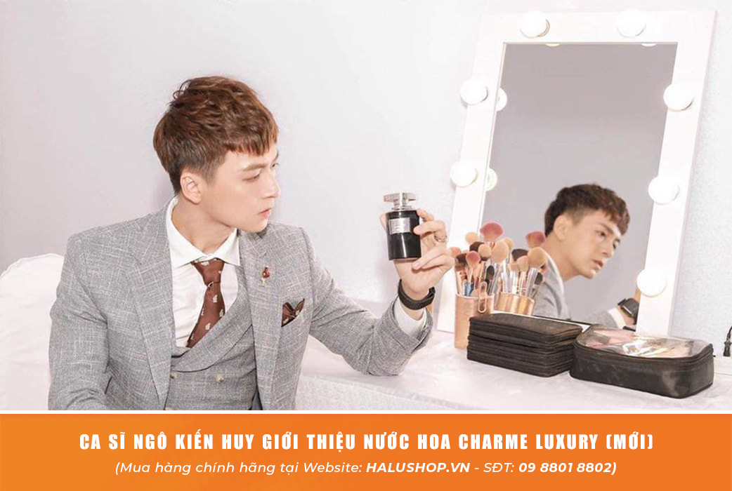 ca sĩ ngô kiến huy review nước hoa charme luxury chính hãng