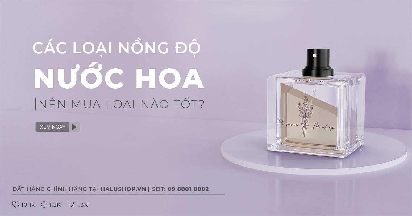 các loại nồng độ nước hoa