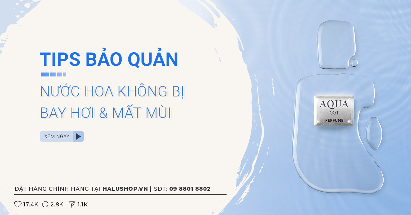 cách bảo quản nước hoa không bị bay hơi và mất mùi