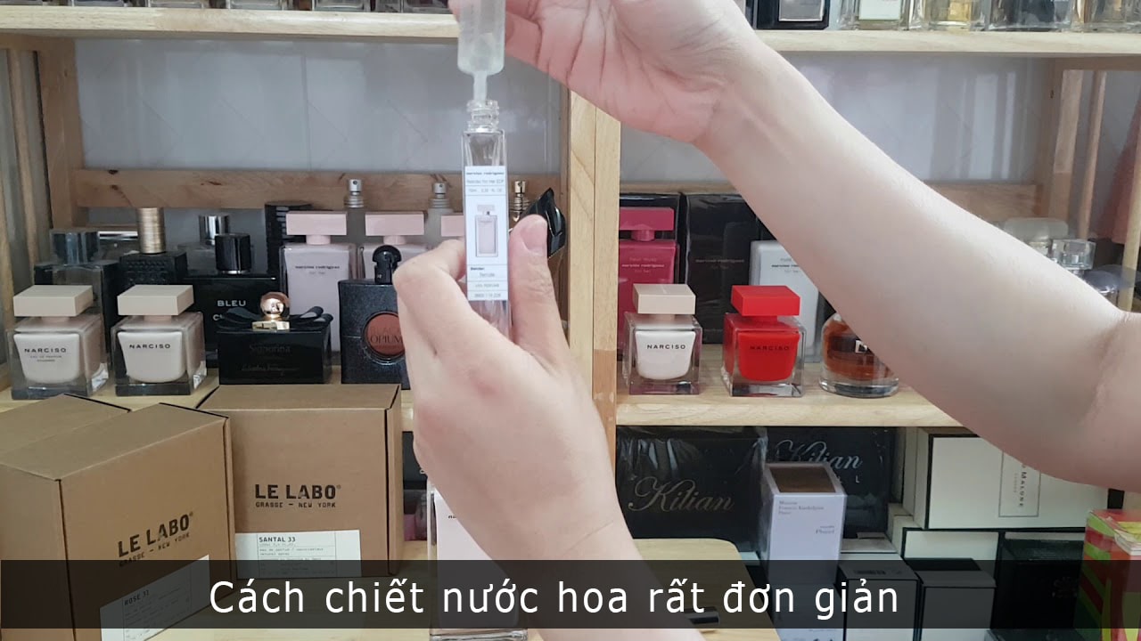 cách chiết nước hoa đơn giản ngay tại nhà