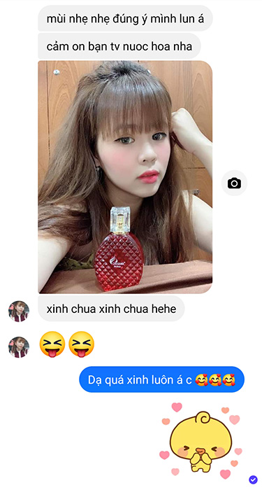 chi hằng mua charme so sexy 50ml chính hãng tại halushop