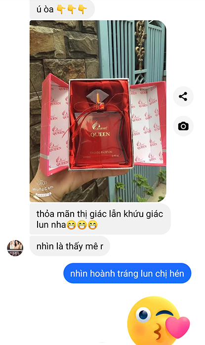 chị quỳnh review nước hoa queeen nữ