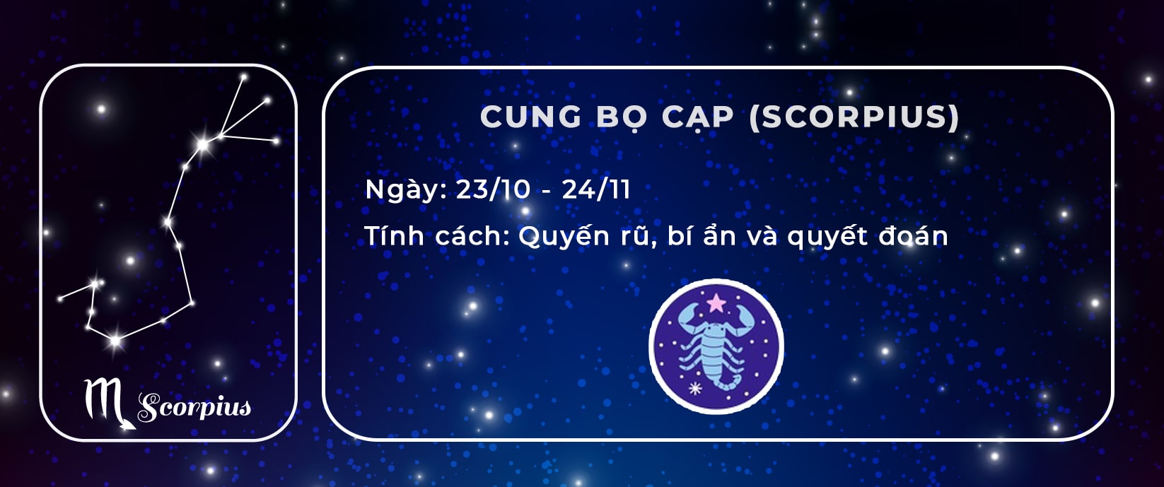 chọn nuoc hoa theo cung bọ cạp scorpius