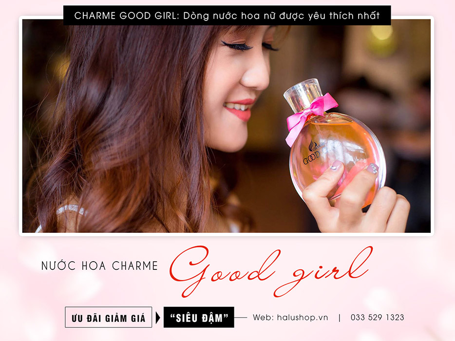 dầu thơm charme good girl nữ 100ml chính hãng