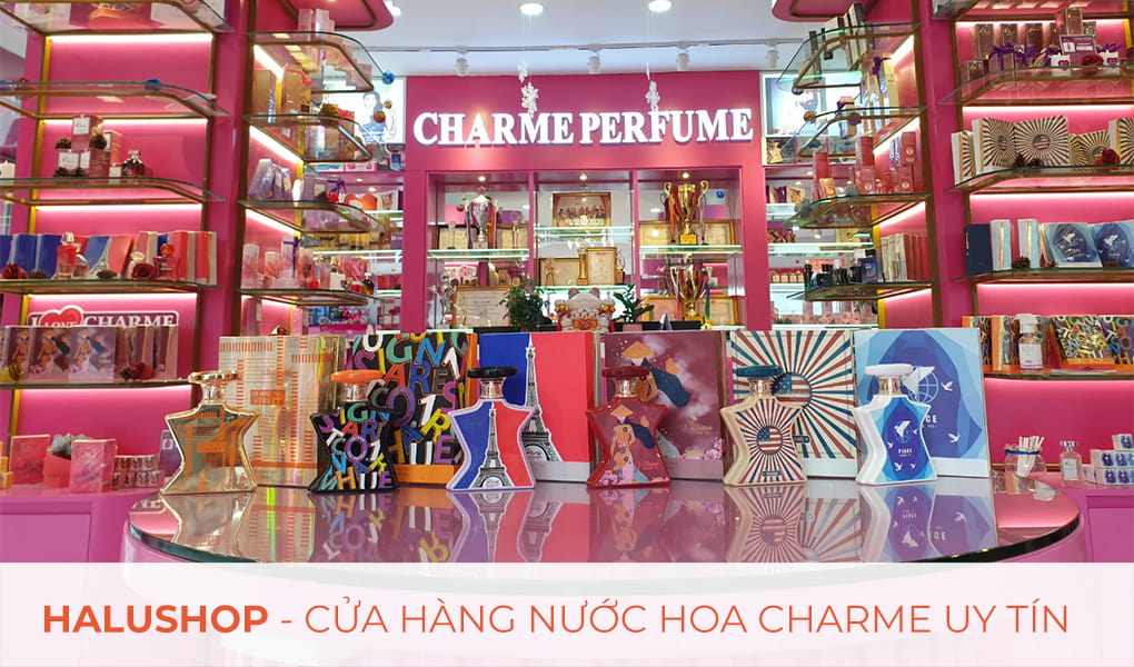 halushop là cửa hàng nước hoa charme uy tín tại tphcm