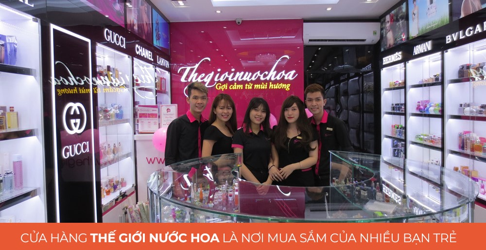 hệ thống cửa hàng thế giới nước hoa tại tphcm