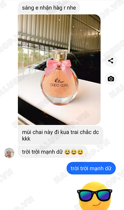 kim ngoc review nước hoa good girl 100ml mua ở halushop