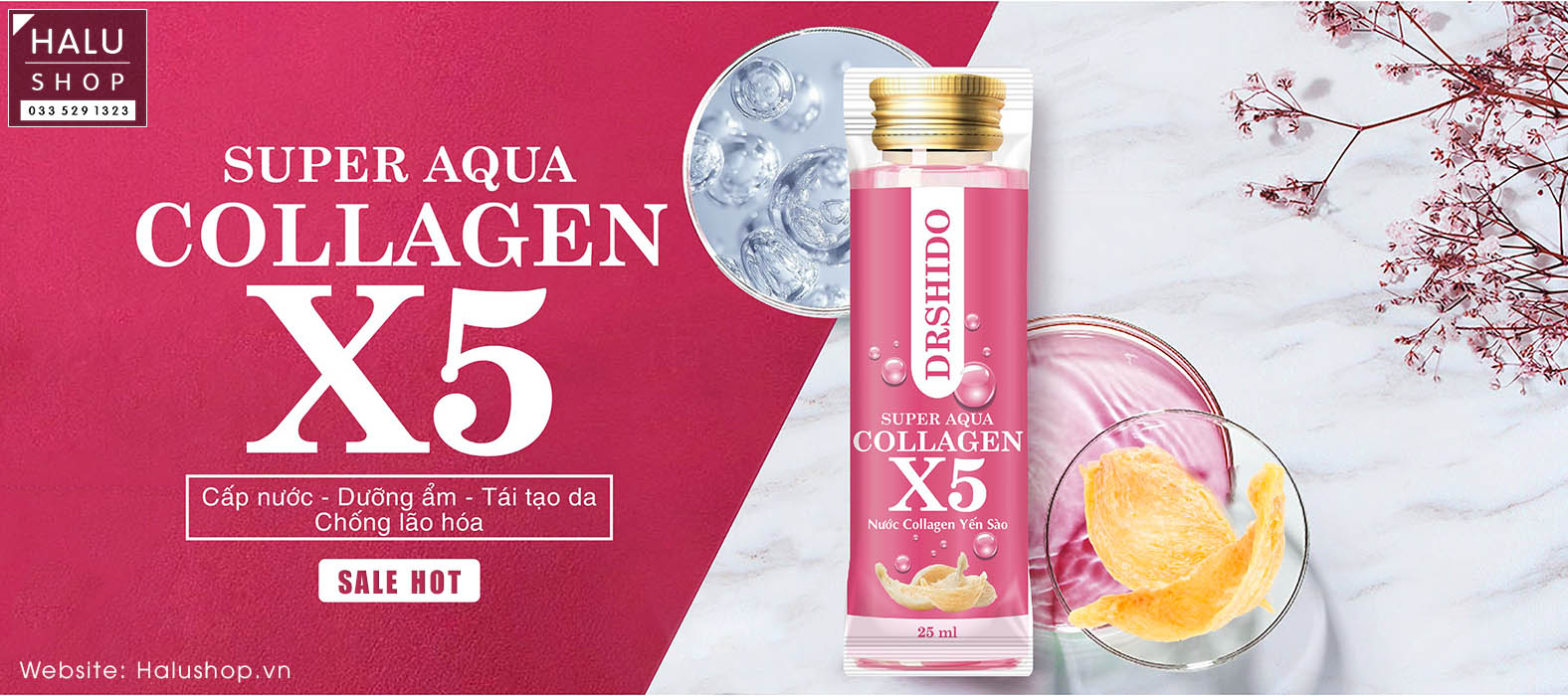 super aqua collagen x5 nhật bản chính hãng