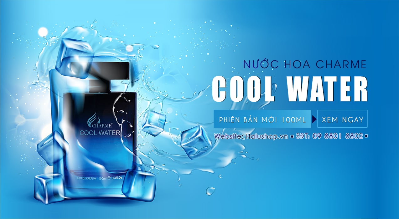 nước hoa charme cool water 100ml chính hãng giá rẻ dành cho nam