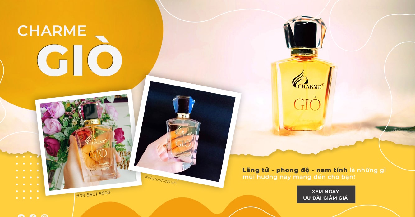 nước hoa charme giò 80ml chính hãng dành cho nam giá rẻ