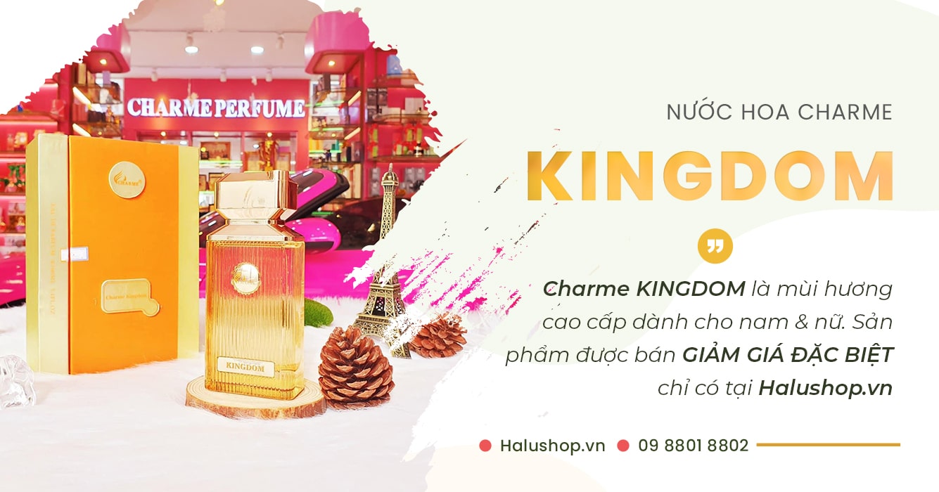 nước hoa charme kingdom 100ml chính hãng dành cho nam nữ giá rẻ