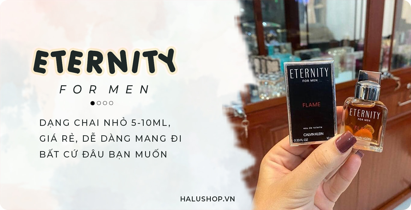 nước hoa nam mini ck eternity