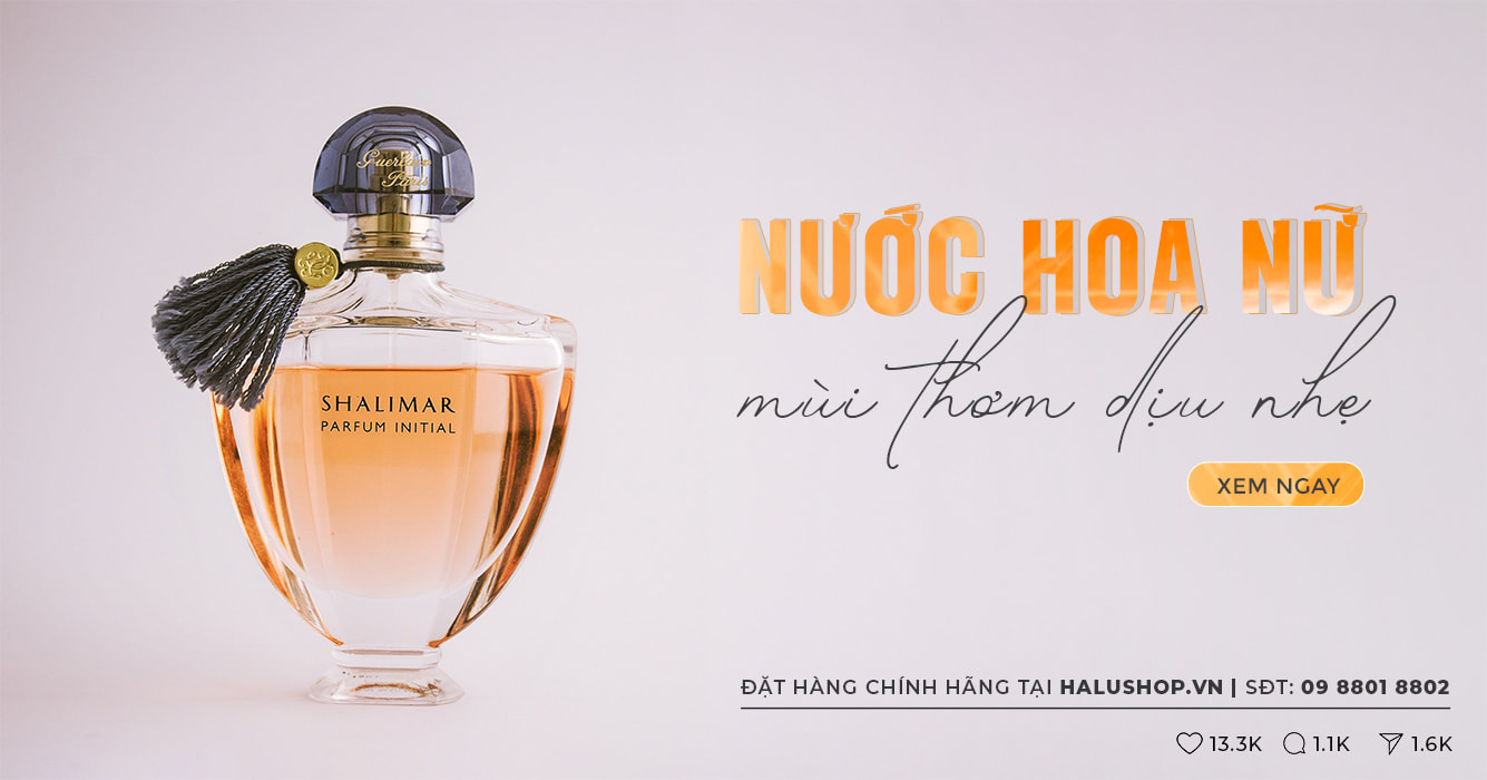 nước hoa nữ mùi thơm dịu
