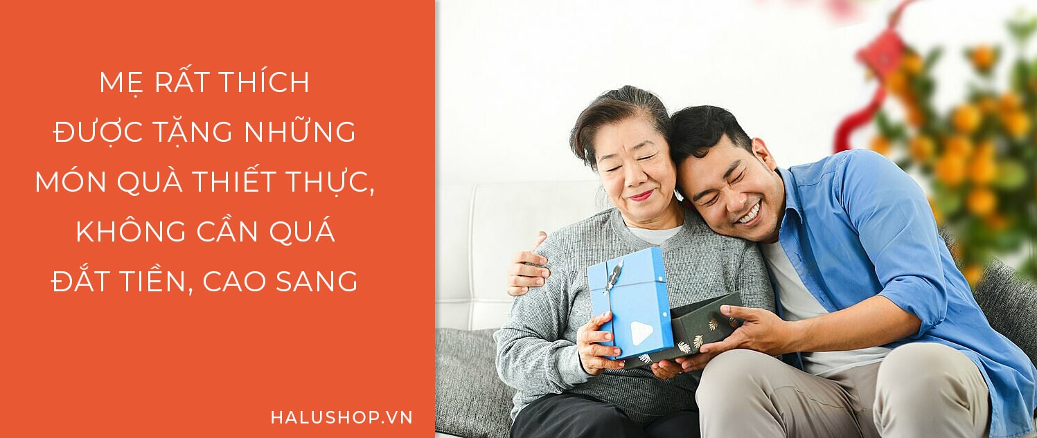 Mẹ chỉ cần được quan tâm, chăm từ con cái, không cần bạn phải tặng những món quà quá cao sang