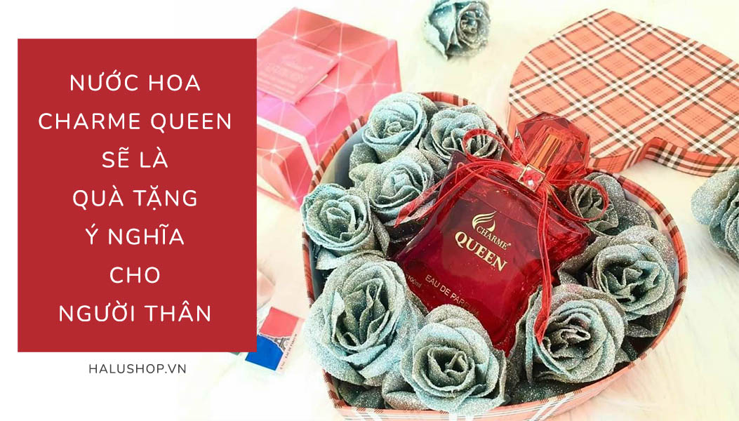 quà tặng nước hoa charme queen chính hãng