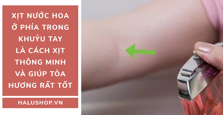 xit nuoc hoa phia trong khuyu tay giup luu huong hieu qua