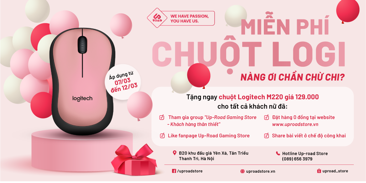 MIỄN PHÍ CHUỘT LOGI - NÀNG ƠI CHẦN CHỜ CHI?