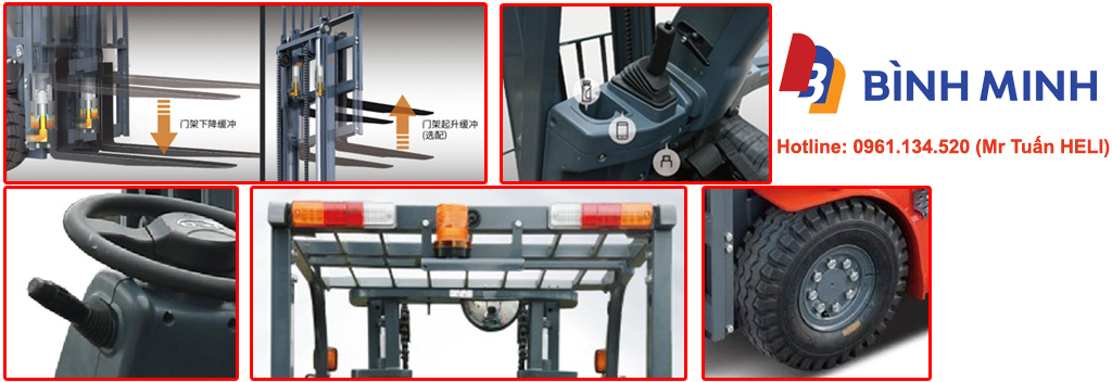 Phụ Tùng Xe Nâng Điện HELI H4 Series