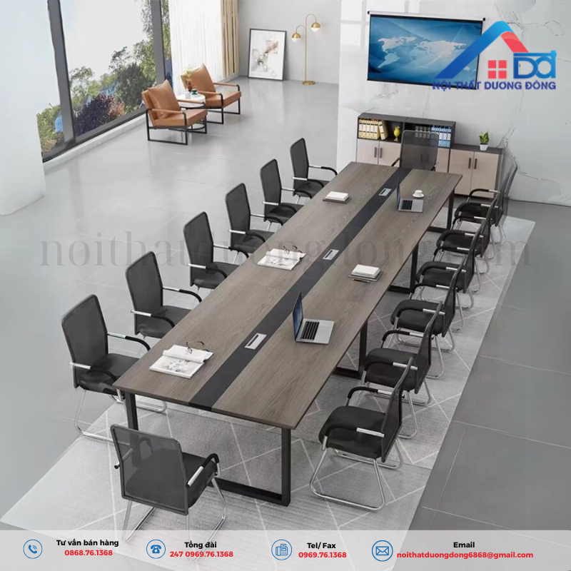 Bàn họp hội nghị 3m6