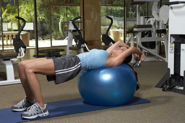 Bài tập Dumbbell Pullover